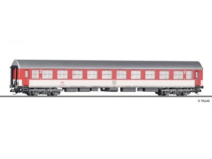 TT - Rychlíkový vůz 2.třídy ZSSK / Typ Y/B 70 - Tillig 16415