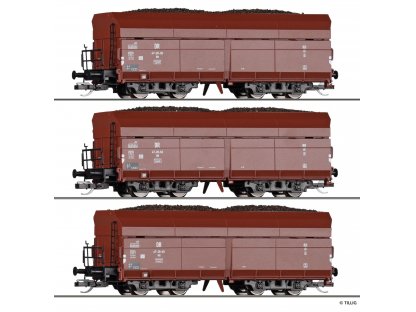 TT - Souprava nákladních samovýsypných vozů Oot / DR - Tillig 01078