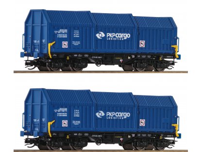 TT - Vagóny s posuvnou plachtou / PKP Cargo - Roco 6680008