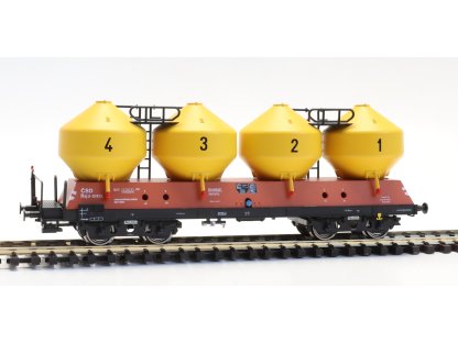 TT - Vůz na sypké hmoty Raj 8-87423 / ČSD / typ Uacs - Igra model 96400001