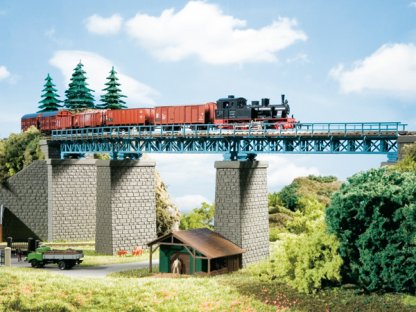 TT - Železniční most ocelový obloukový - Auhagen 13325