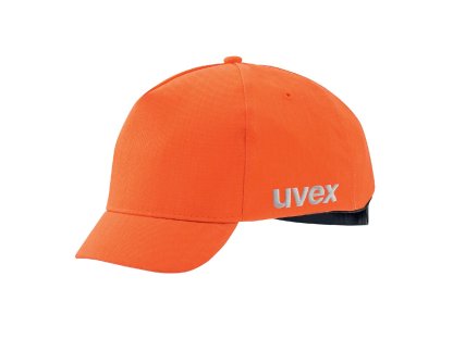 Protinárazová čepice uvex u-cap sport kšilt 4cm - oranžová