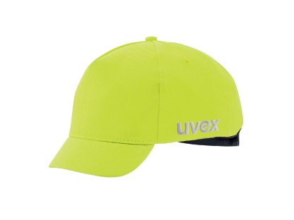 Protinárazová čepice uvex u-cap sport kšilt 4cm - žlutá