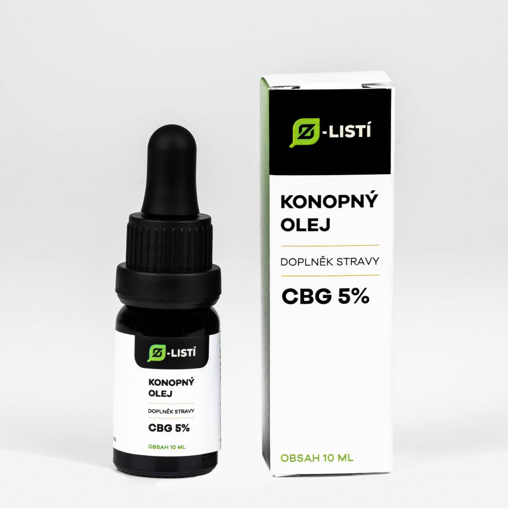 Konopný olej CBG 5%