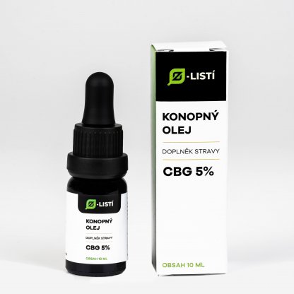 Konopný olej CBG 5%