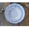 BABIČČIN PORCELÁN  - TEČKOKVÍTKY -SILNOSTĚNNÝ