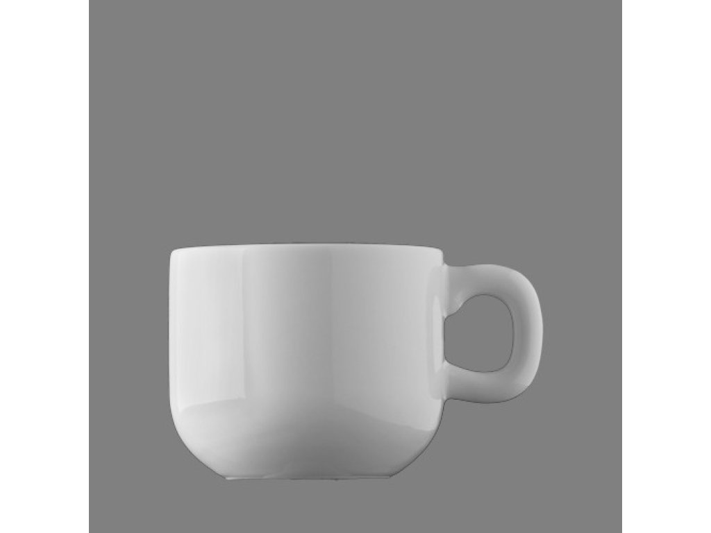 Babiččin porcelán - BÍLÝ PORCELÁNOVÝ HRNEK  - 250 ml