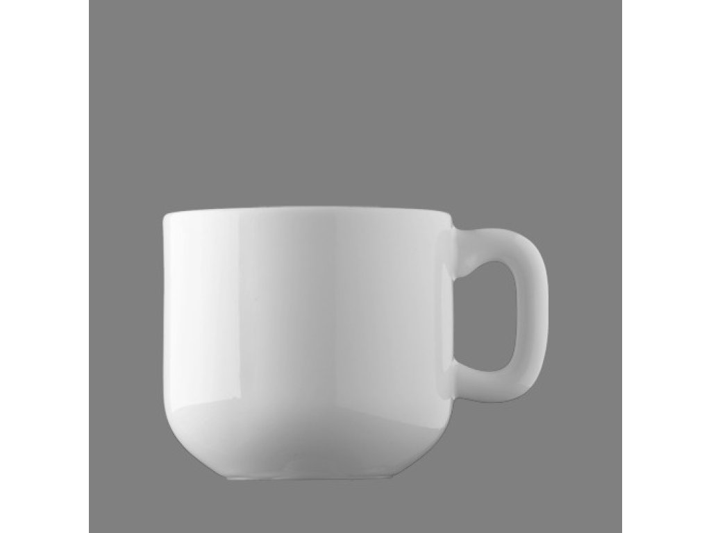 Babiččin porcelán - BÍLÝ PORCELÁNOVÝ HRNEK  - 400 ml