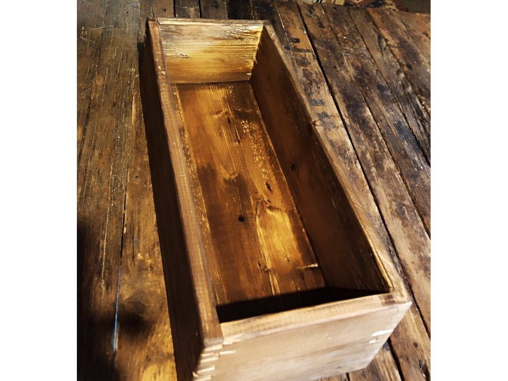OLD WOOD BOX - FOUR