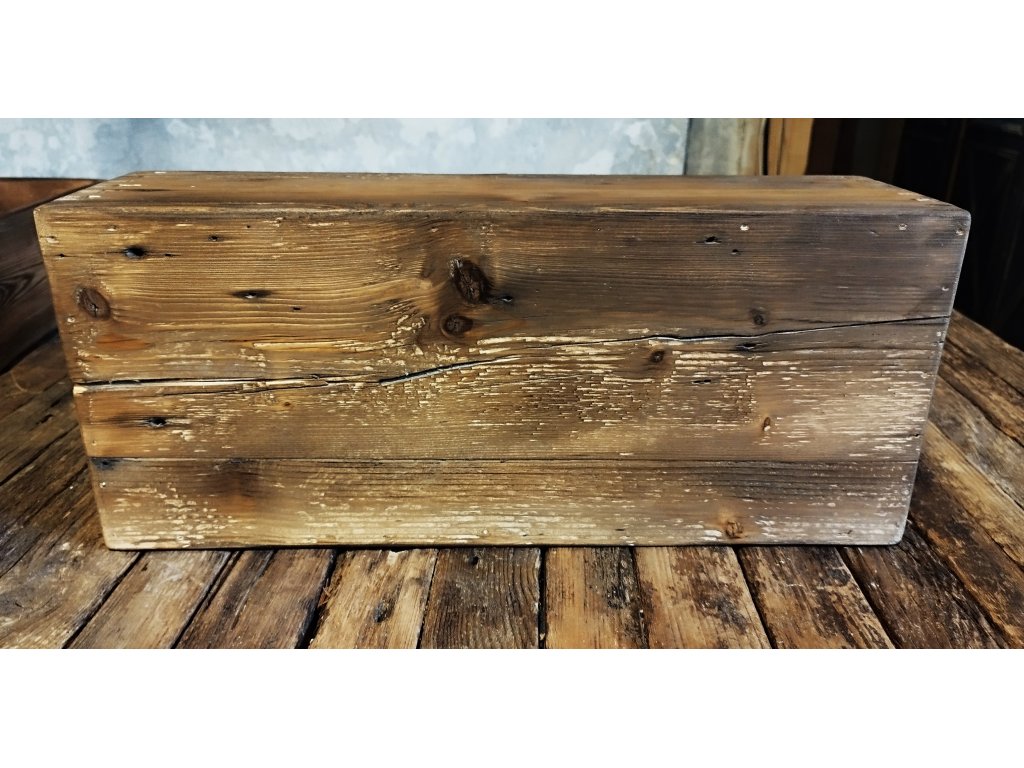 OLD WOOD BOX - FOUR