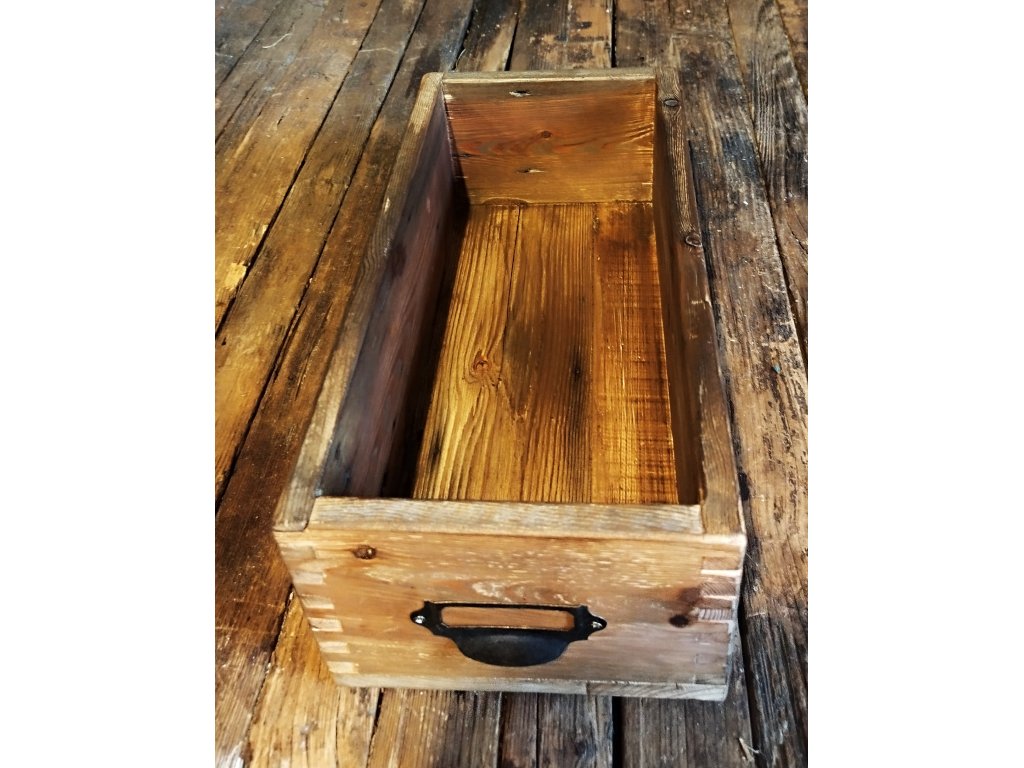 OLD WOOD BOX - TWO