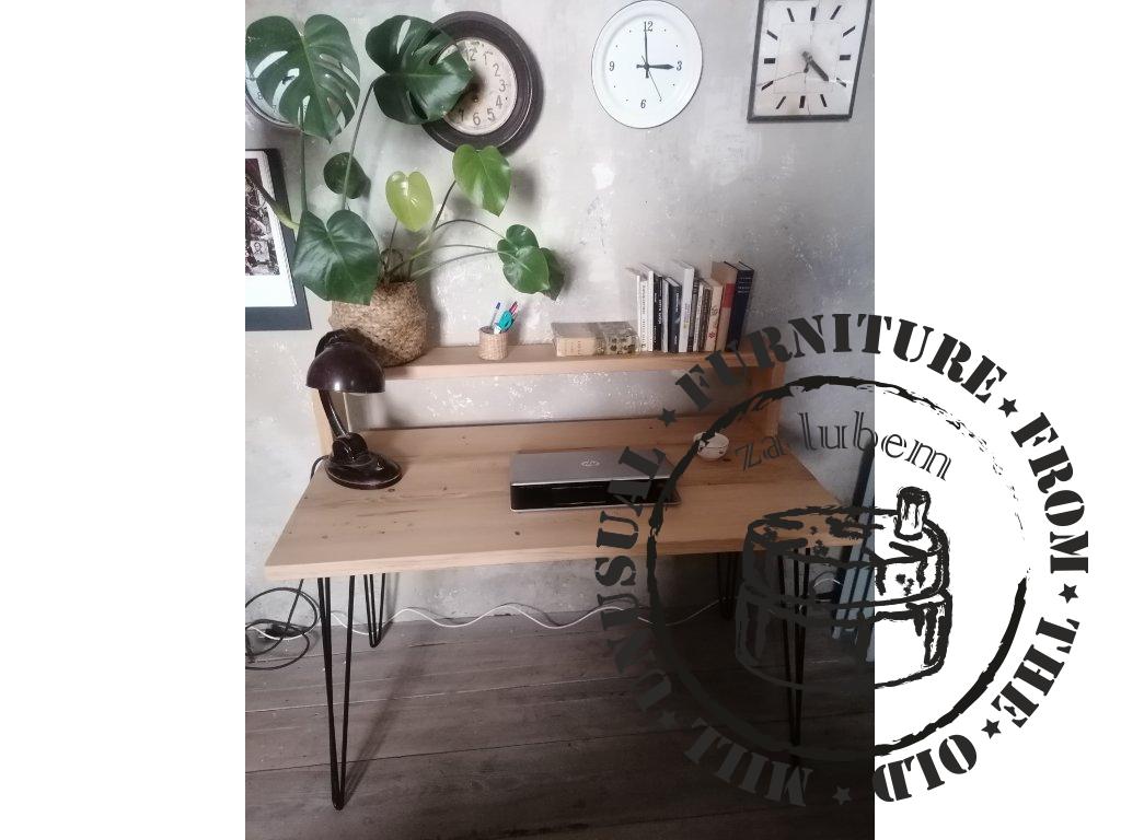 Industriální psací stůl - Ríša -120x60x97