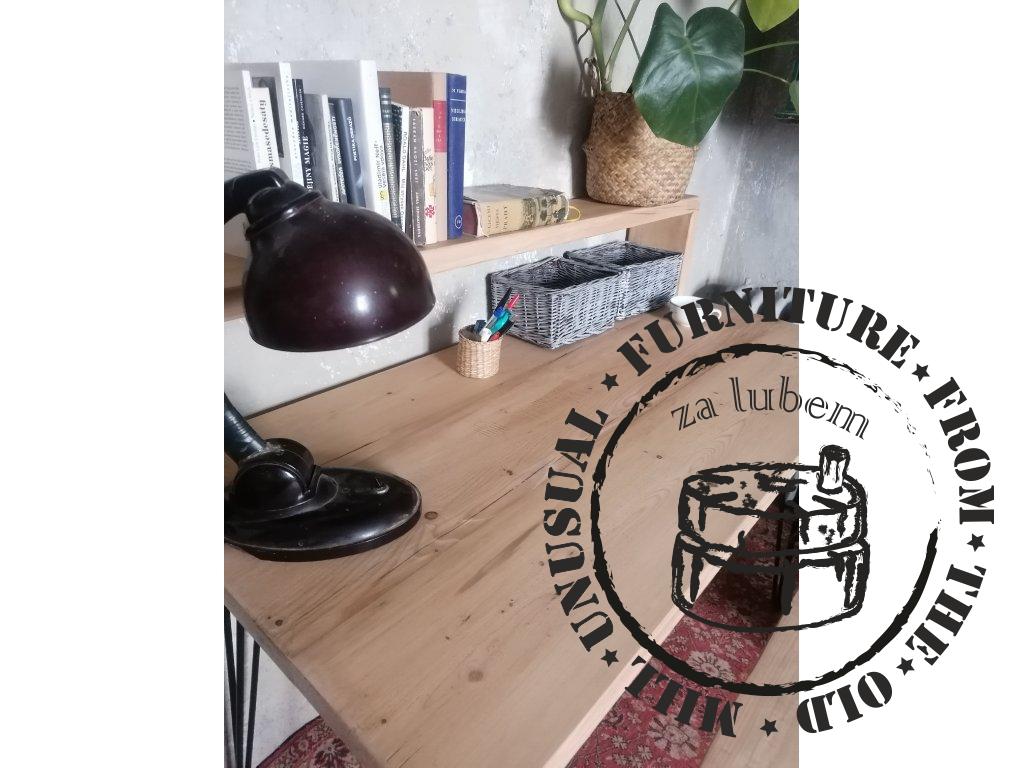Industriální psací stůl - Ríša -120x60x97
