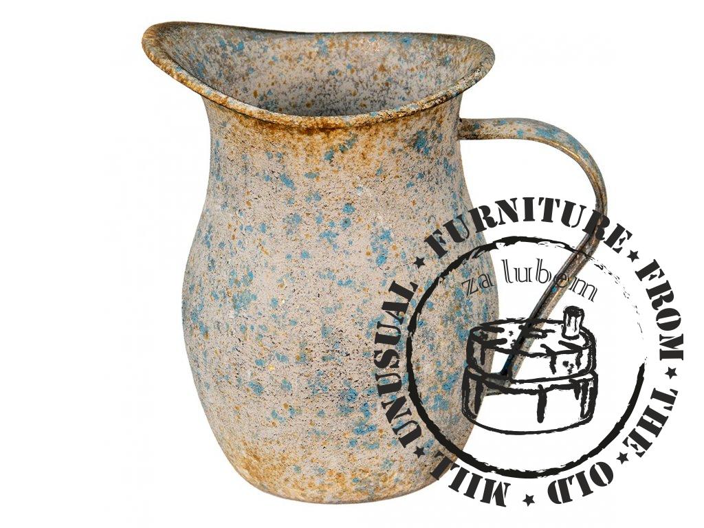 Kovový dekorační džbán  - 20*14*19 cm