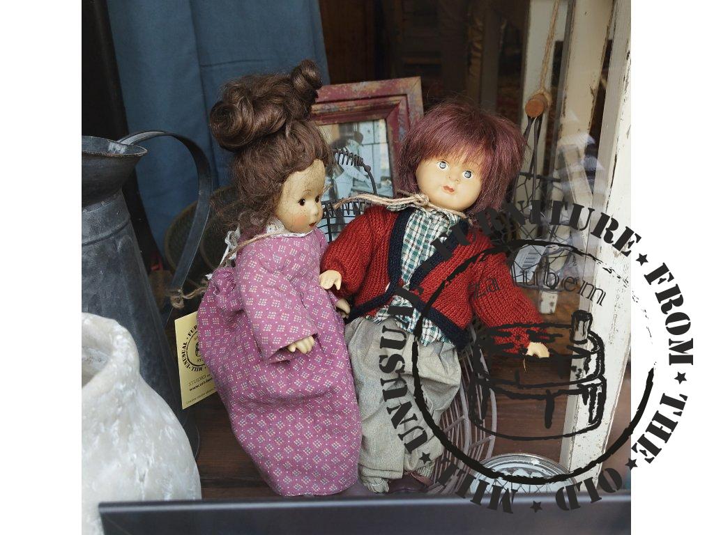 MIREČEK A MIREČKA - kouzelné starožitné panenky