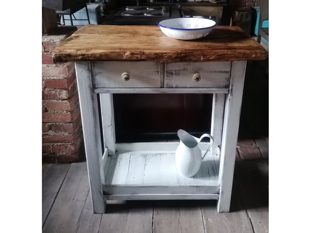 Folding table table with drawers - Francis