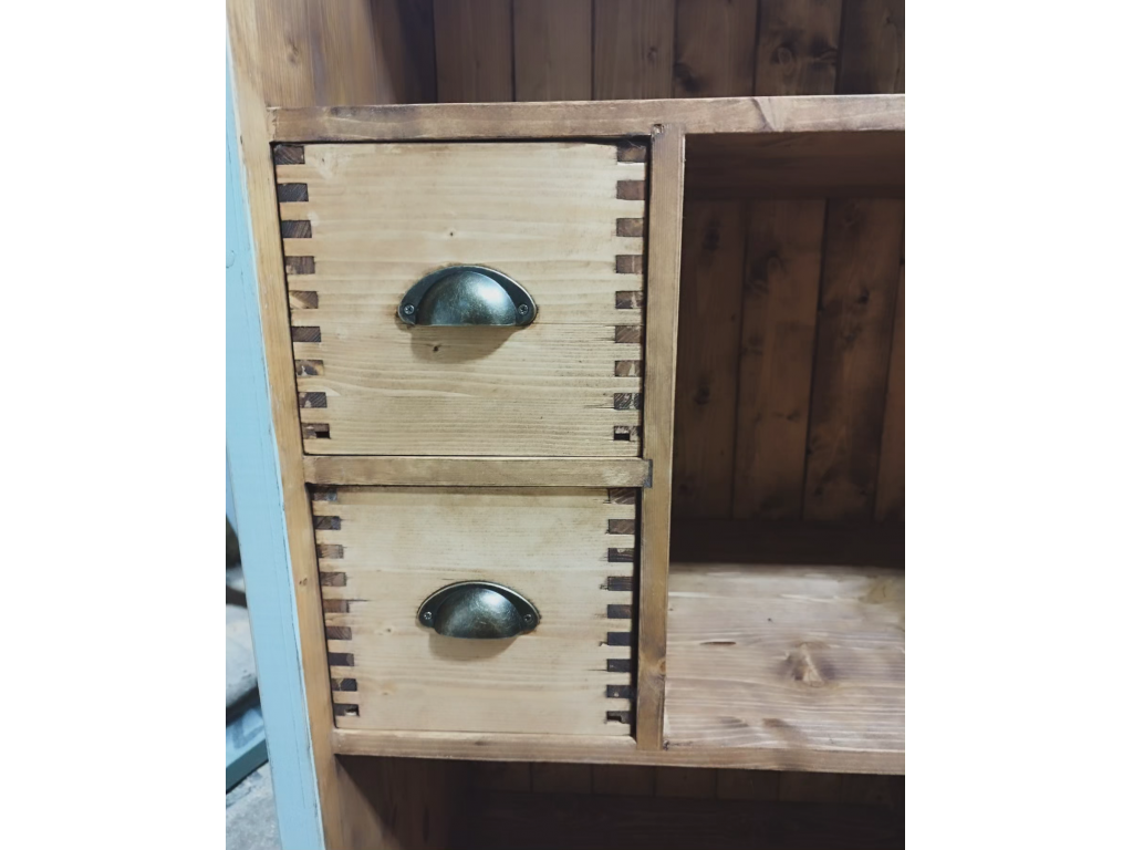 FOOD CLOSET - HERMINE - cooking cabinet with shelves and drawers