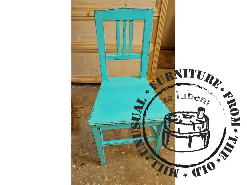 Miss Blue Eyes - country chair