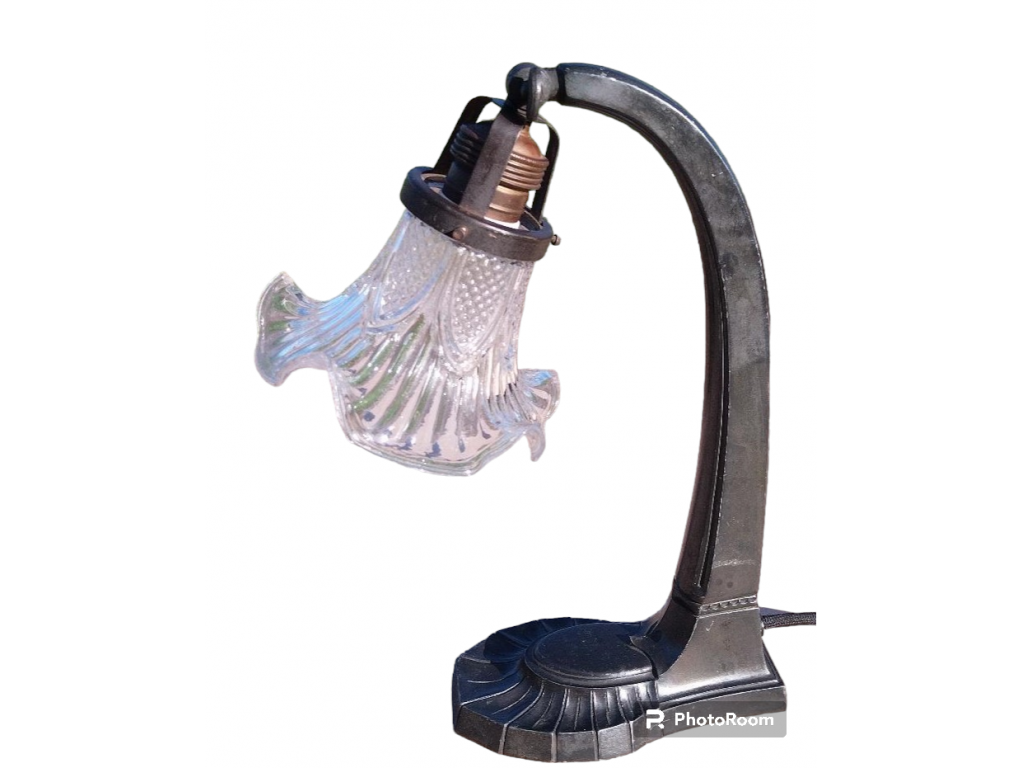 STAROŽITNÁ  STOLNÍ KLOUBOVÁ LAMPA - 1. republika