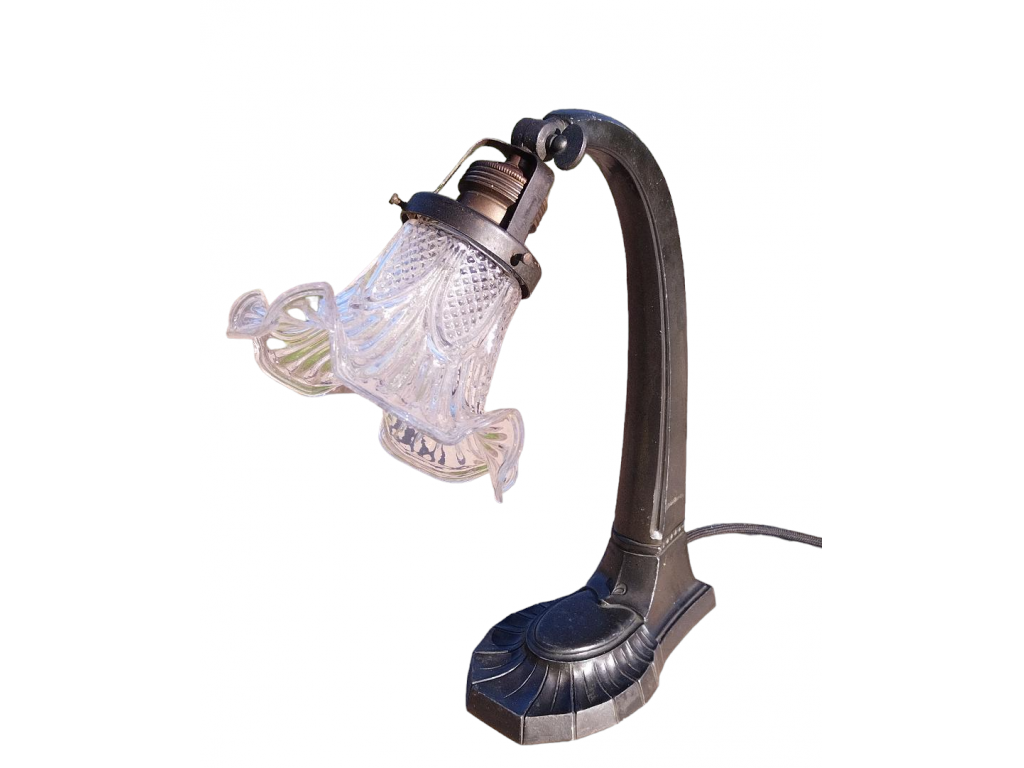 STAROŽITNÁ  STOLNÍ KLOUBOVÁ LAMPA - 1. republika