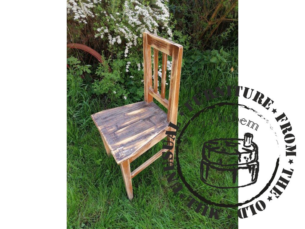 ...Židle - VENKOVSKÁ KLASIKA - SERVÁC - bez povrchové úpravy