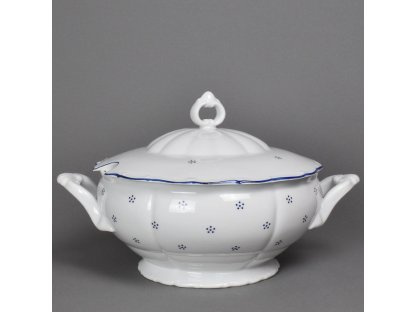 Babiččin porcelán - tečkokvítky- polévková mísa  - 2,5 l 2