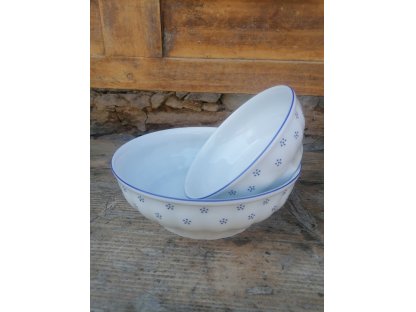 Babiččin porcelán - TEČKOKVÍTKY - salátová mísa - 17 cm