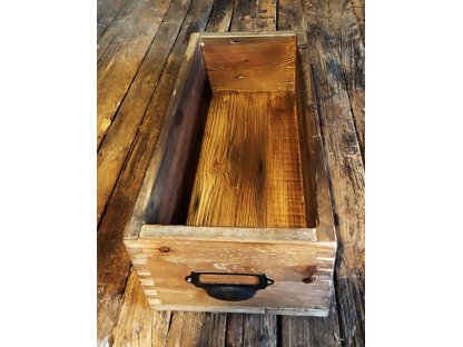 OLD WOOD BOX - TWO