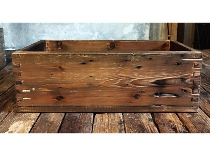 OLD WOOD BOX - TWO 2