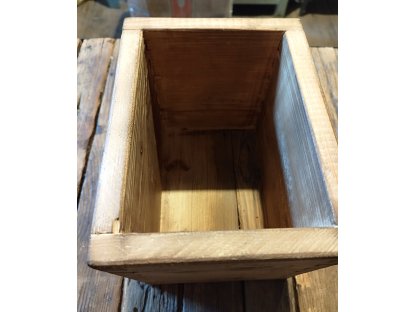 OLD WOOD BOX - NUMBER ONE