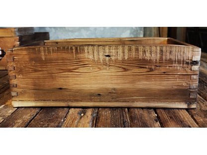 BOX MADE OF OLD WOOD - THREE 2