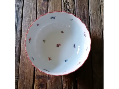 HÁZENKY - ČERVENÝ LEM - mísa SALÁTOVÁ - 24 cm
