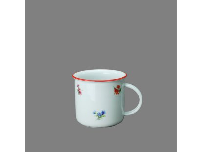 HÁZENKY - ČERVENÝ LEM - PORCELÁNOVÝ PLECHÁČEK   - 100 ML