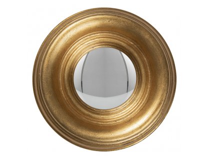 Round mirror in golden frame - Ø 21 2