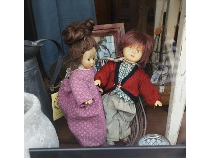 MIREČEK AND MIREČKA - magical antique dolls