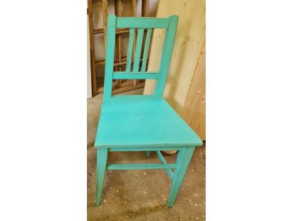 MIRKA A JARKA  -  venkovské židle v letním modrém odstínu 2