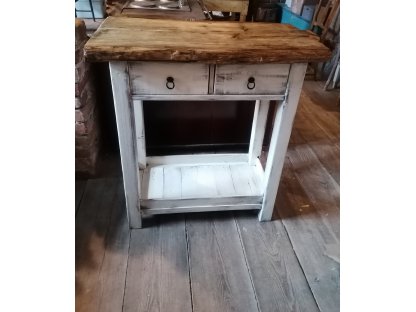 Folding table table with drawers - Francis