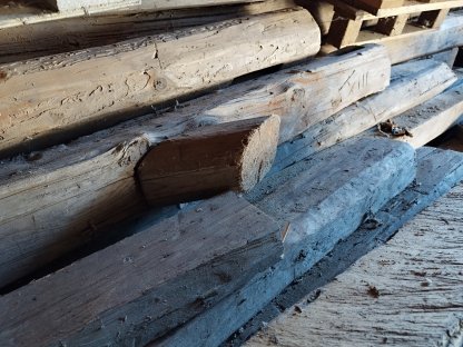 Odkládací stůl stůl se šuplíky - František - old wood