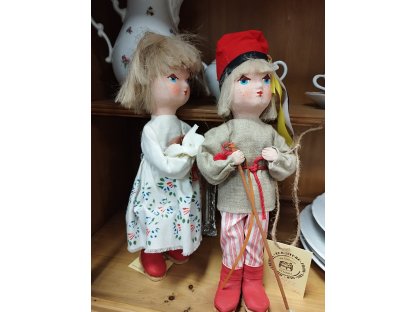 BAKER AND PIGGY - magical old dolls - Papírmash 2