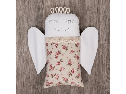 PEPINA -Filled cushion ANGEL WITH BORDER
