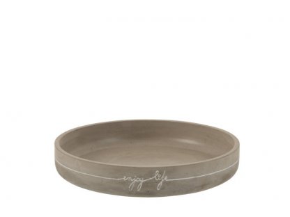 Tray - CONCRETE WITH PINT - 28 CM