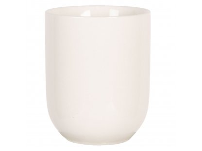 porcelain cup for tea or espresso - white - Ø 6*8 cm / 0,1L