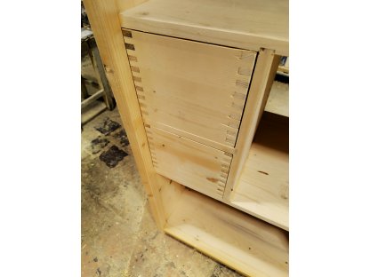 FOOD CLOSET - HERMINE - cooking cabinet with shelves and drawers