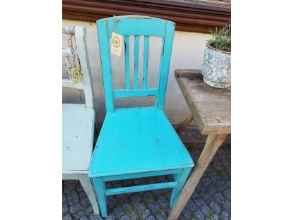 slečna Modřenka  -  venkovská židle