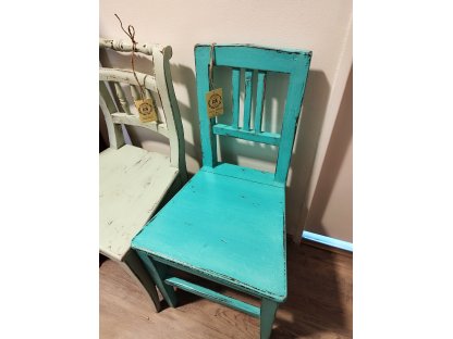 slečna Modroočka  -  venkovská židle 2