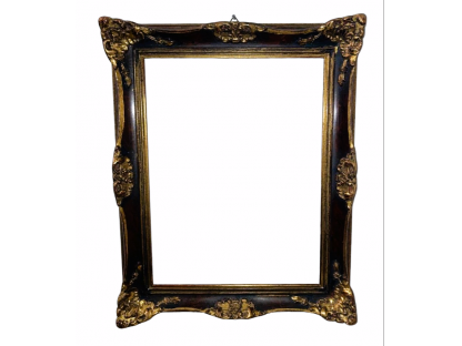 antique wooden blondel frame