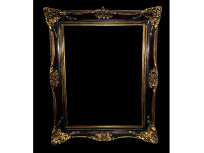 antique wooden blondel frame