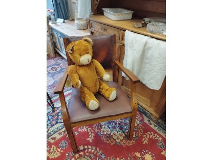antique big teddy bear - perfect condition - 1.republic