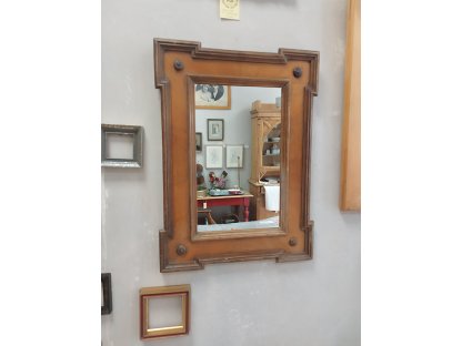 VALERIAN - antique wooden frame with a scroll