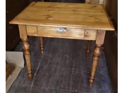 Country table with drawer - JAN